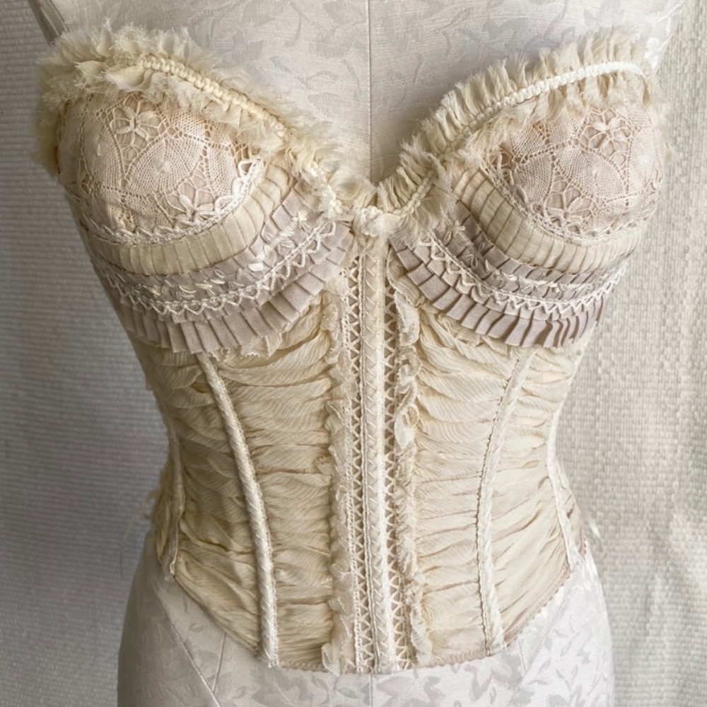 ISO Elie Tahari bustier corset top
